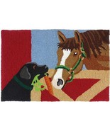 Barn Friends JB-SE020 Horse Dog Jellybean Rug 20 x 30 Machine Washable - $867.05 MXN