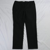 So Slimming Chico&#39;s 1 / 8 Black Slim Dress Pants - £13.09 GBP