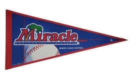 2005 Fort Meyers Miracle Felt Pennant WinCraft Minor League - Minnesota Twins - £17.09 GBP