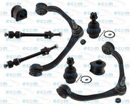 8Pcs Front Upper Control Arms For Mitsubishi Raider Tie Rods Ends Balls Sway Bar - £158.07 GBP