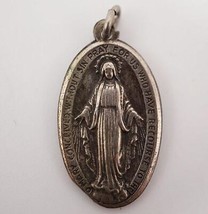 Mary Conceived Sans Religieux Médaillon Pendentif - $36.56
