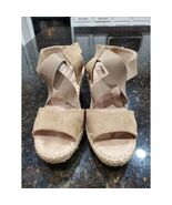 Sonoma Beige Women Suede Leather Flip -Flops Open Toe Casual Sandals Siz... - €21,12 EUR
