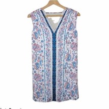 NWT LOFT | Petite Floral Paisley Sleeveless Dress, size XXSP - £15.51 GBP