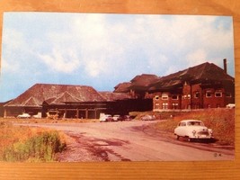 1955 Vintage Haynes Curteichcolor Canyon Hotel Yellowstone Unposted Post... - $18.80