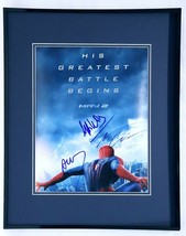 Amazing Spider-Man 2 Signed Framed 16x20 Poster Display AW Garfield Webb... - $277.19