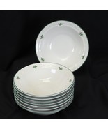 Meiwa Christmas Tree Bear Soup Bowls 7&quot; Lot of 8 Xmas - $538.97 MXN