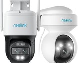REOLINK PTZ Camera Bundle, 5MP E1 Outdoor with 4K Dual-Lens TrackMix WiF... - $398.99