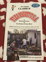Vtg Original Clark&#39;s Flea Market USA Nat&#39;l Directory 84th Ed 2005 Hurricane Ivan - £10.12 GBP