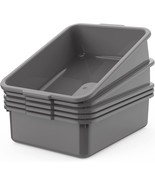 5-Pack Commercial Bus Tubs Box/Tote Box, Plastic Storage With Handles,, ... - $39.99