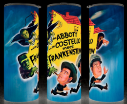 Abbott &amp; Costello Meets Frankenstein Universal Monsters Cup Mug Tumbler - $19.75