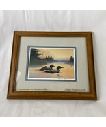 Vintage Jerry Raedeke Summer on Pelican Lake Print Signed Framed Art 11.... - $167.74 CAD