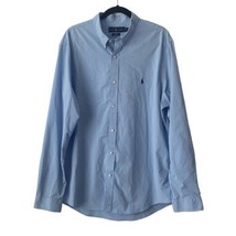Ralph Lauren Men&#39;s Slim Fit Performance Button Down Shirt Size XXL Blue - £19.29 GBP