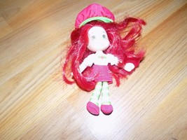 6" Scented Strawberry Shortcake Plush Doll Vinyl Head 2008 Hasbro EUC - $15.00