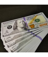 10K Full Print Realistic Prop Money New 10,000 Dollar Bills Cash Fake Mo... - £10.17 GBP