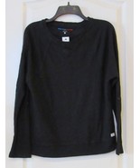 Tommy Hilfiger Sport Long Sleeve Scoopneck Sweater Black Womens Sz S NWT... - $21.36