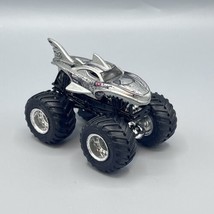 Hot Wheels Monster Jam 1:64 Cyborg Shark Silver Truck - $6.44