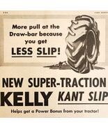 1947 Kelly Springfield Tractor Tires Advertisement Farming Agriculture D... - $206.37 MXN
