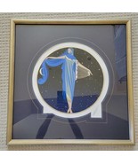 Erte Serigraph, "MOONLIGHT" Pencil Signed and Numbered  95 of 125 RARE Framed - $5,940.00