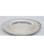 Sheridan EPS Silverplate Oval Serving Tray Ornate Pattern 12-1/2&quot; x 7-3/8&quot; - £26.24 GBP