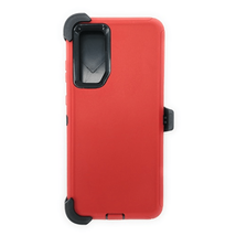 For Samsung S20 6.2&quot; Heavy Duty Case W/Clip Holster RED/BLACK - £5.30 GBP