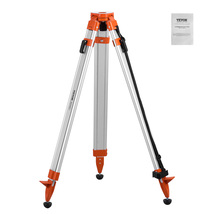 VEVOR Laser Tripod 5/8-11 16-65 in Retractable Non-Skid Construction - $57.99