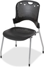 LOT OF 4 Balt Circulation Series Stacking Chair - Black - £395.60 GBP