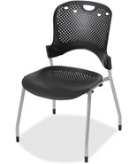LOT OF 4 Balt Circulation Series Stacking Chair - Black - £389.24 GBP