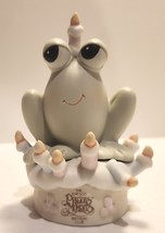 Precious Moments HOPPY BIRTHDAY 1995 Symbol of Membership B0010 Frog Cake Candle - £8.61 GBP