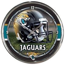 Jacksonville Jaguars Chrome Clock - NFL - $578.70 MXN