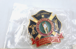 Gizeh Shriners John Le Gros 2012 Get on Fire For Shriners Logo Collectib... - £31.59 GBP