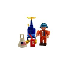 Wannabees by Gabriel 1975 Pilot Helicopter Gas Can Anchor Plastic Action Figure - £13.83 GBP