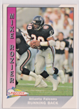 Mike Rozier Atlanta Falcons Running Back 1991 Pacific Card # 18 Near Mint - $1.48