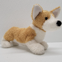 Douglas Cuddle Toy Corgi Munchee Puppy Dog Bean Plush  9&quot; Soft Cute - £15.47 GBP