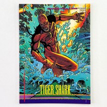 Skybox Marvel Universe 1994 Tiger Shark #71 Super Villains Series 4 Sub-Mariner - £0.80 GBP