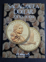 Damaged He Harris Sacagawea Small Dollar No. 1, 2000-2004 Folder Album Book 2715 - £7.15 GBP
