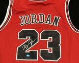 Michael Jordan Signed Chicago Bulls Basketball Jersey COA - £482.89 GBP