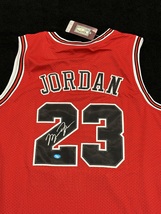 Michael Jordan Signed Chicago Bulls Basketball Jersey COA - £480.29 GBP