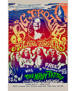 Big Brother &amp; Holding Comp. Fresno California 1968 STICKER Big Size  &amp; U... - $9.50