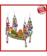 Versatile Seagrass Foraging Swing for Small Birds - Ideal Indoor &amp; Outdo... - $537.30 MXN