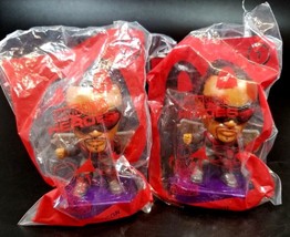 Lot of 2 Marvel Heroes: Falcon McDonald’s Happy Meal Toy #1. Sealed. - £7.90 GBP