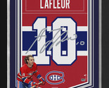 Framed banner montreal canadiens guy lafleur cut signature limited edition 10 thumb155 crop