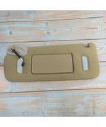 Fits Avalanche Silverado Tahoe Suburban Beige LH Sun Visor w Light For 2... - $33.27