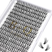 Lash Clusters 40D-0.07D-14mm Individual Lashes 280 Clusters - £10.48 GBP