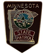 Minnesota State Patrol Patch Hat Cap Lapel Pin POP-023 (6) - $8.47 CAD+