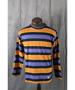 Vintage Longsleeve Shirt - Multi Colour Stripe Pattern Russell Athletic ... - $67.01 CAD