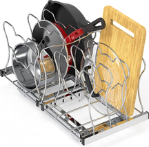 Organizer Pull Out under Cabinet Sliding Shelf for Kitchen,Bathroom, Pan... - $56.95
