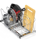 Organizer Pull Out under Cabinet Sliding Shelf for Kitchen,Bathroom, Pan... - $79.41 CAD