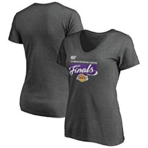 Fanatics Womens Graphic Printed VNeck Fashion T-Shirt,Color Charcoal,Size Medium - £26.63 GBP