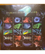 New! BIOLUMINESCENT LIFE 2018 (USPS) STAMP SHEET 20 FOREVER STAMPS - $15.95
