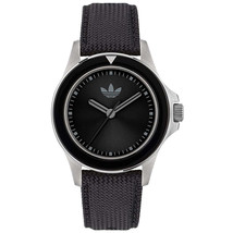 Adidas Men's Originals Expression One Black Dial Watch - AOFH23016 - £73.45 GBP